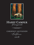 2020 Happy Camper Cabernet Sauvignon - Label